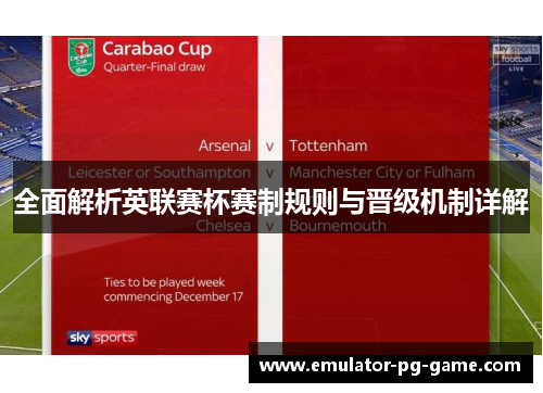 全面解析英联赛杯赛制规则与晋级机制详解