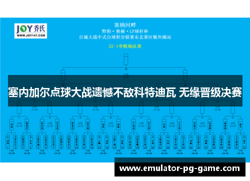 塞内加尔点球大战遗憾不敌科特迪瓦 无缘晋级决赛 塞内加尔点球大战遗憾不敌科特迪瓦 无缘晋级决赛
